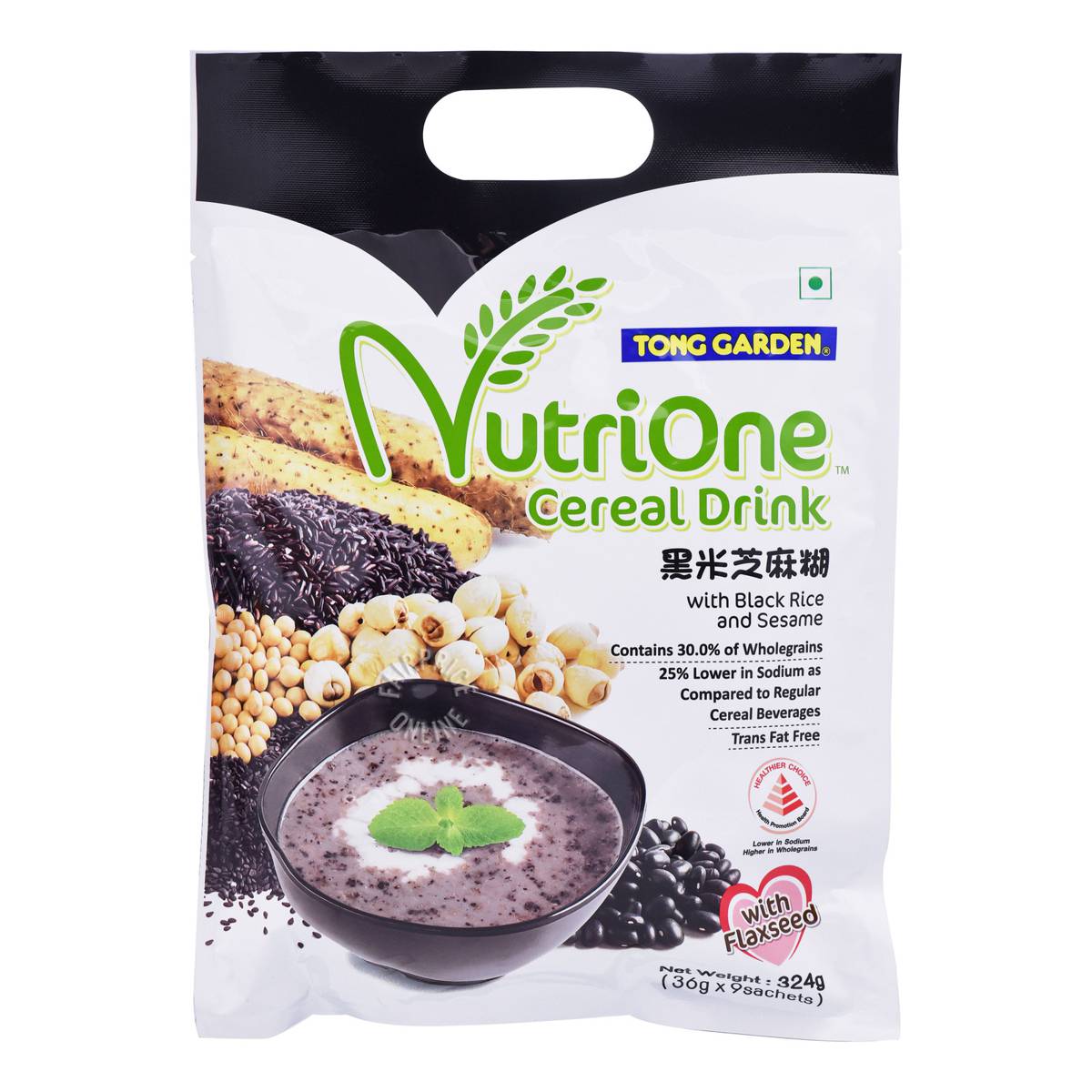 Tong Garden NutriOne Cereal Drink Black Rice & Sesame NTUC FairPrice