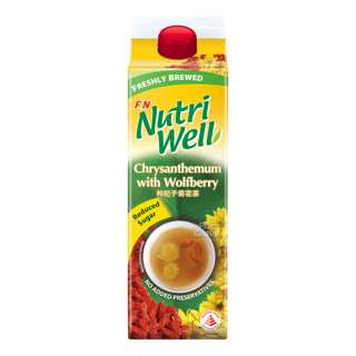 F & N NutriWell Reduced Sugar Drink - Chrysanthemum & Wolfberry F & N NutriWell Reduced Sugar Drink - Chrysanthemum & Wolfberry
