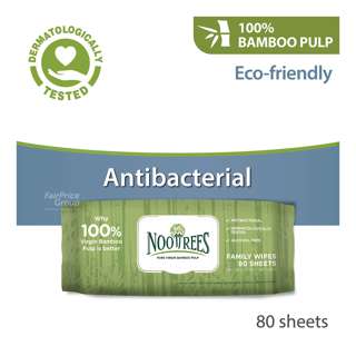 NooTrees Bamboo Family Wet Wipes