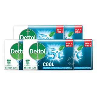 Dettol Anti-Bacterial Bar Soap - Cool Dettol Anti-Bacterial Bar Soap - Cool