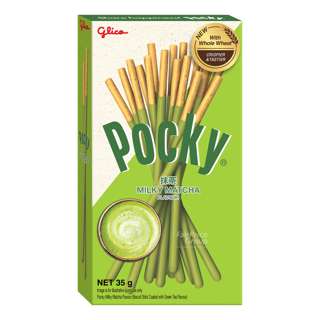 Glico Pocky Biscuit Sticks - Green Tea Matcha