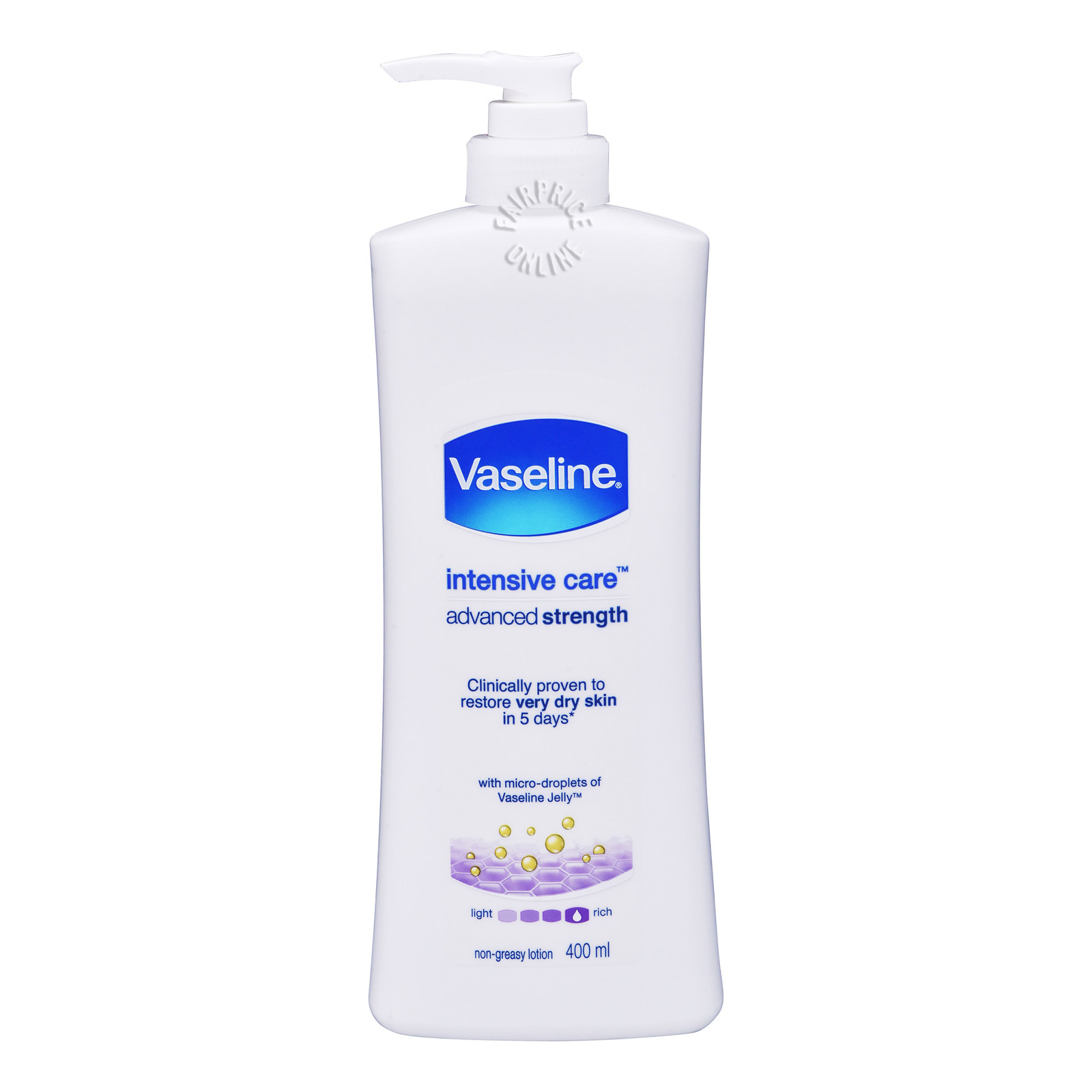 vaseline advanced strength body lotion