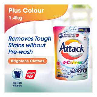 Attack Liquid Detergent Refill - Plus Colour (Aroma Fresh)
