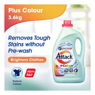 Attack Liquid Detergent - Plus Colour (Aroma Fresh)