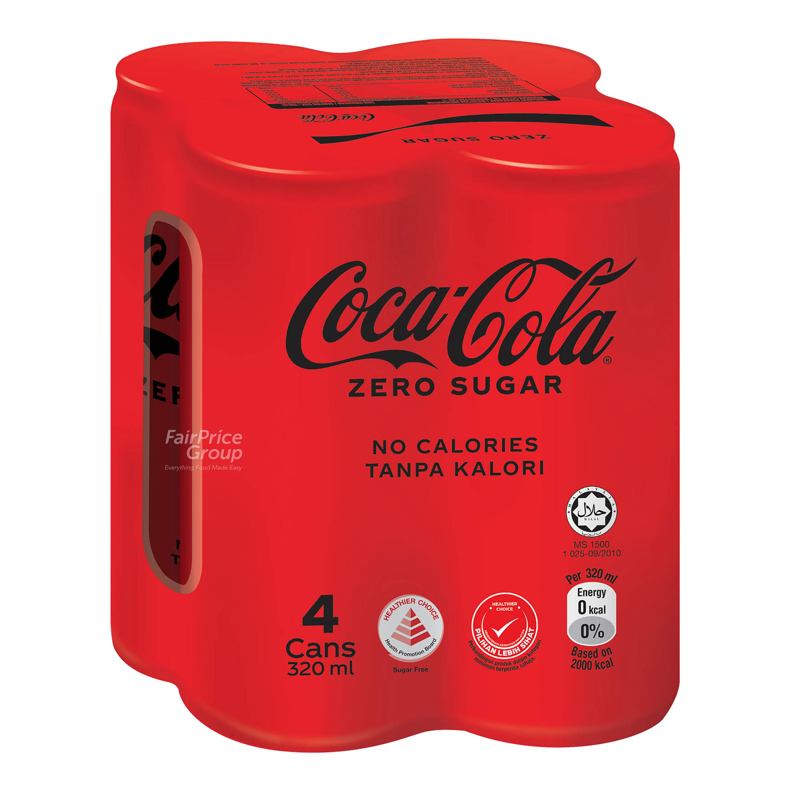 CocaCola Can Drink Zero Sugar NTUC FairPrice
