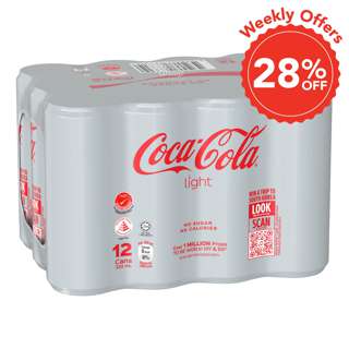 Coca-Cola Can Drink - Light (Case)