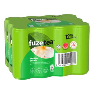 Fuze Tea Flavoured Green Tea Can Drink - Jasmine