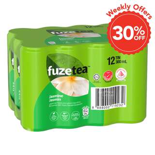 Fuze Tea Flavoured Green Tea Can Drink - Jasmine