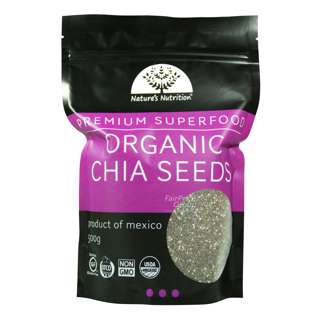 Nature's Nutrition Organic Chia Seed Nature's Nutrition Organic Chia Seed