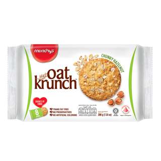 Munchy's Oat Krunch Crackers - Chunky Hazelnut