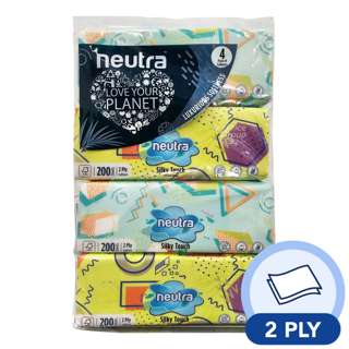 Neutra Soft Pack Tissues - Silky Touch (2ply)