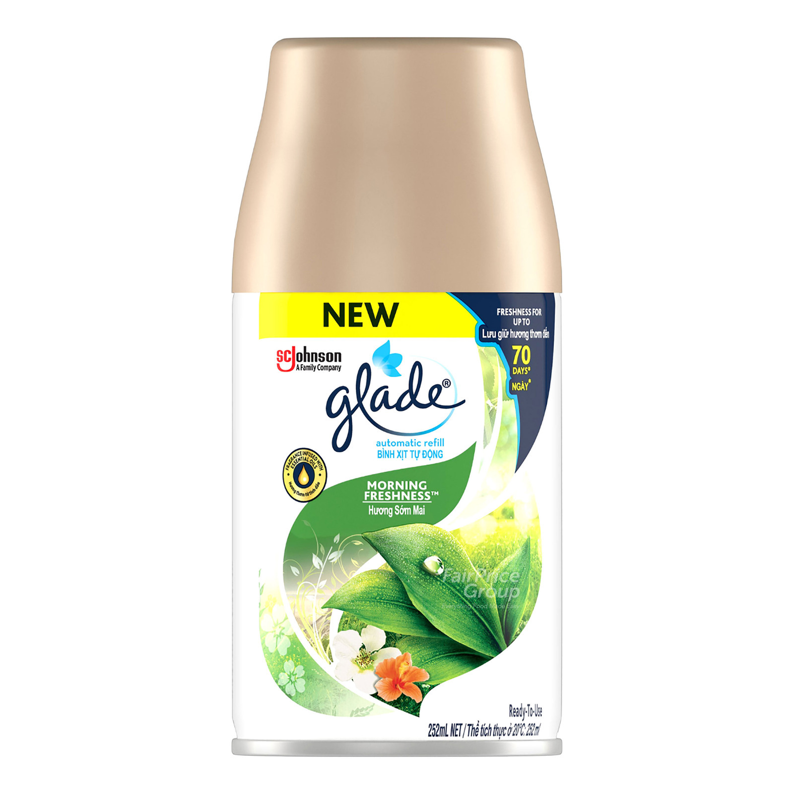 Glade Room Air Freshener Automatic Spray Refill - Morning Freshness