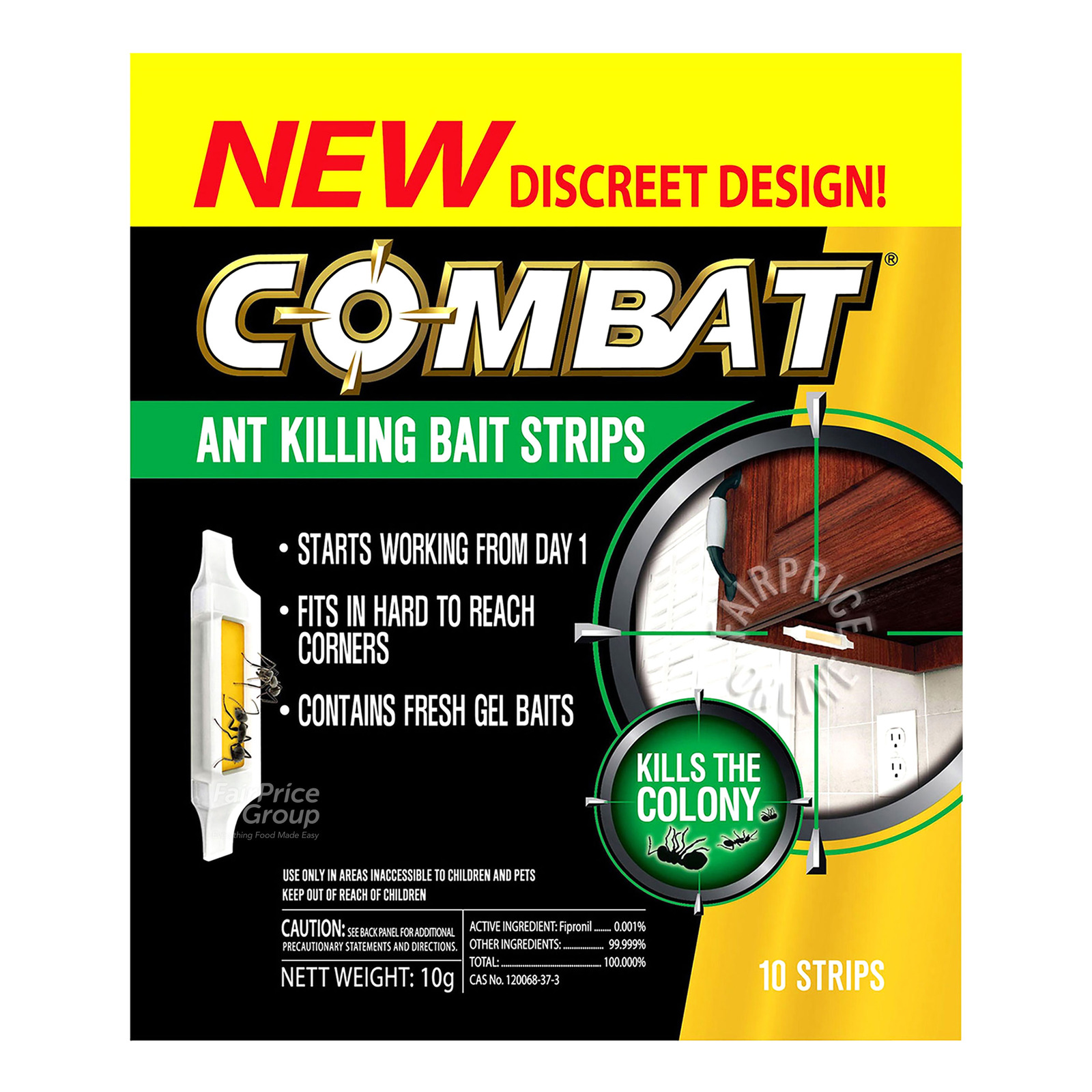 Combat Killing Bait Strips - Ant