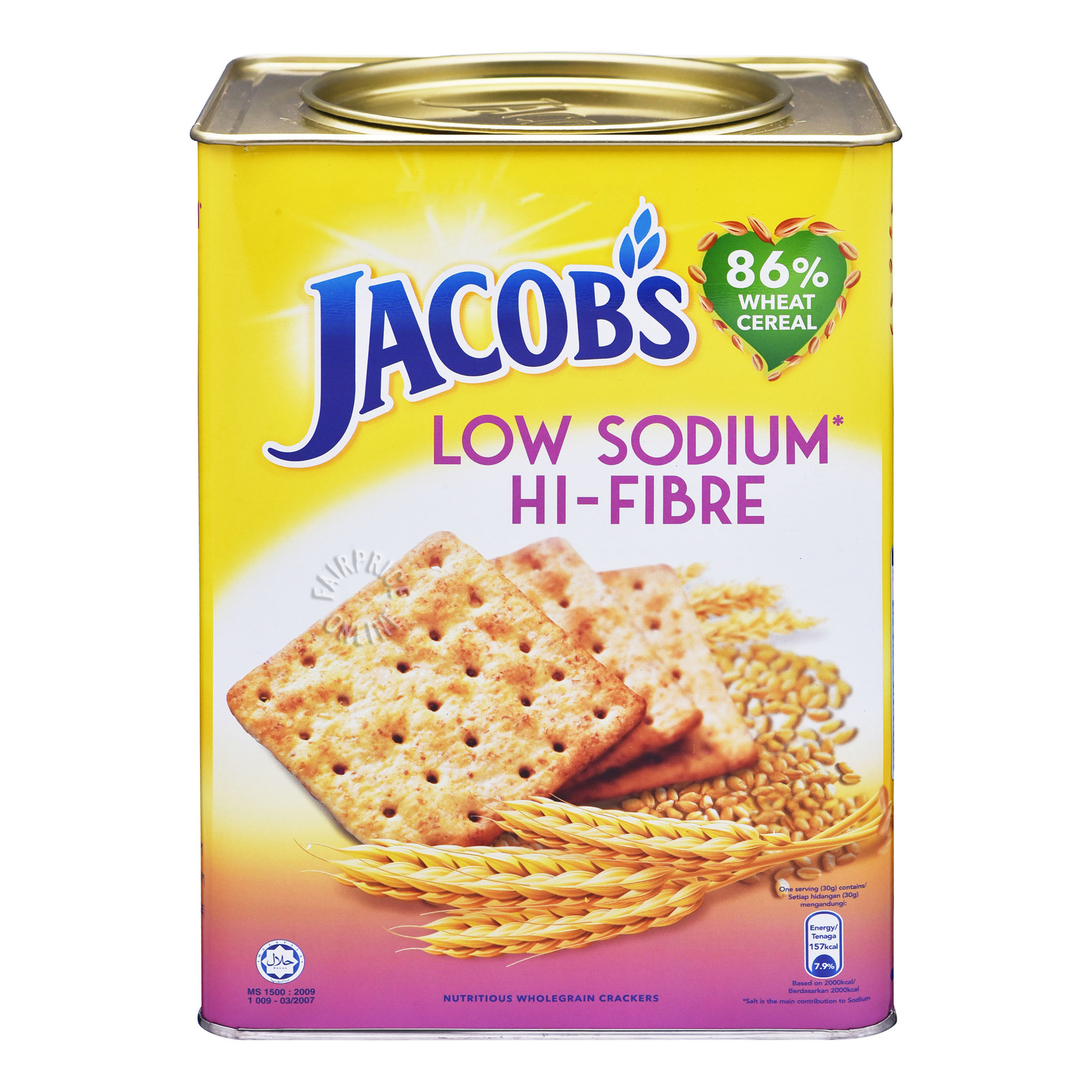Jacob's Wheat Crackers - Low Sodium Hi-Fibre