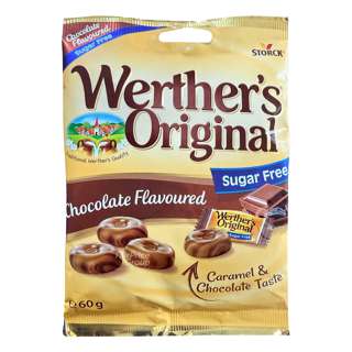 Storck Werther's Original Sugar Free Cream Candies - Chocolate