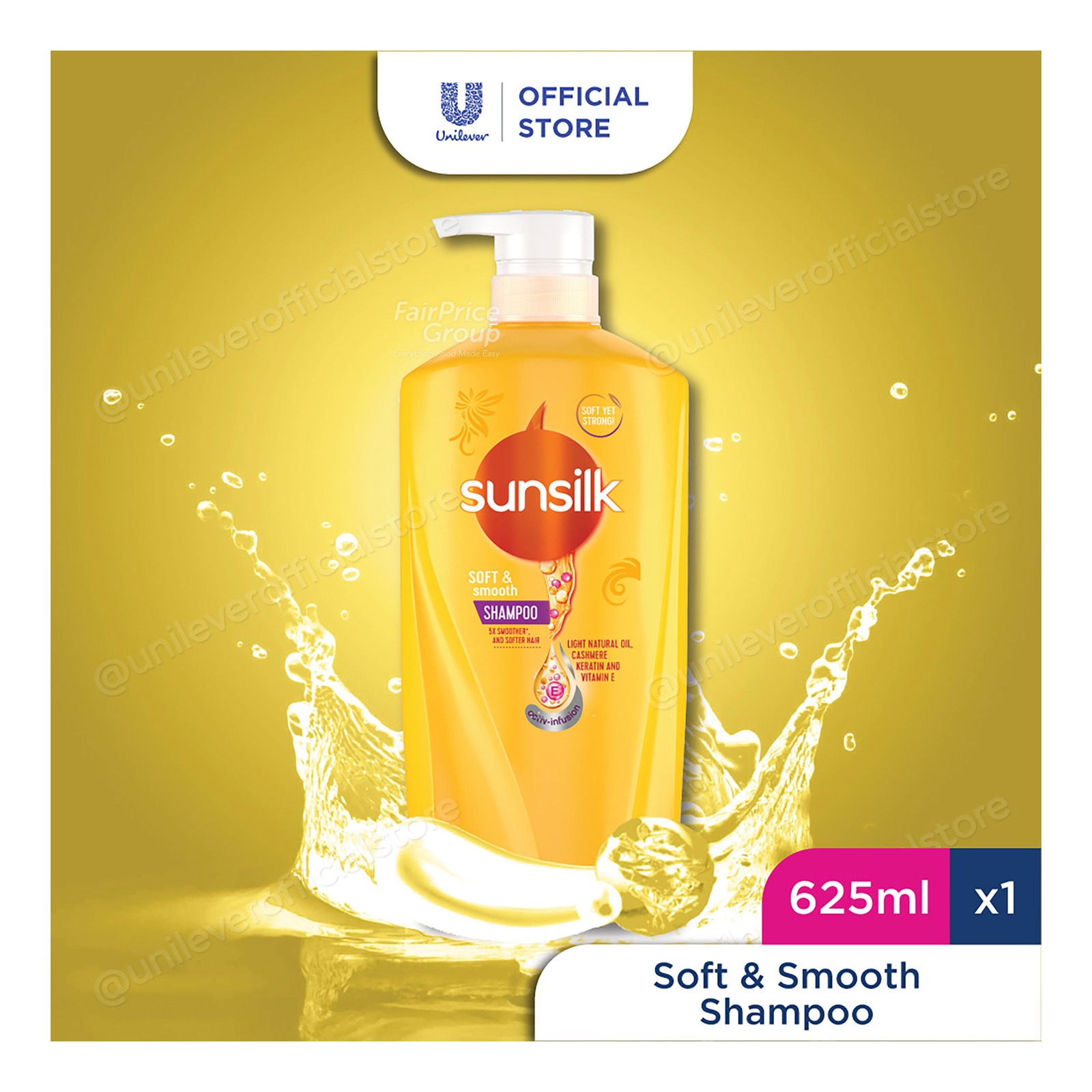 Sunsilk Hair Shampoo - Smooth & Manageable | NTUC FairPrice