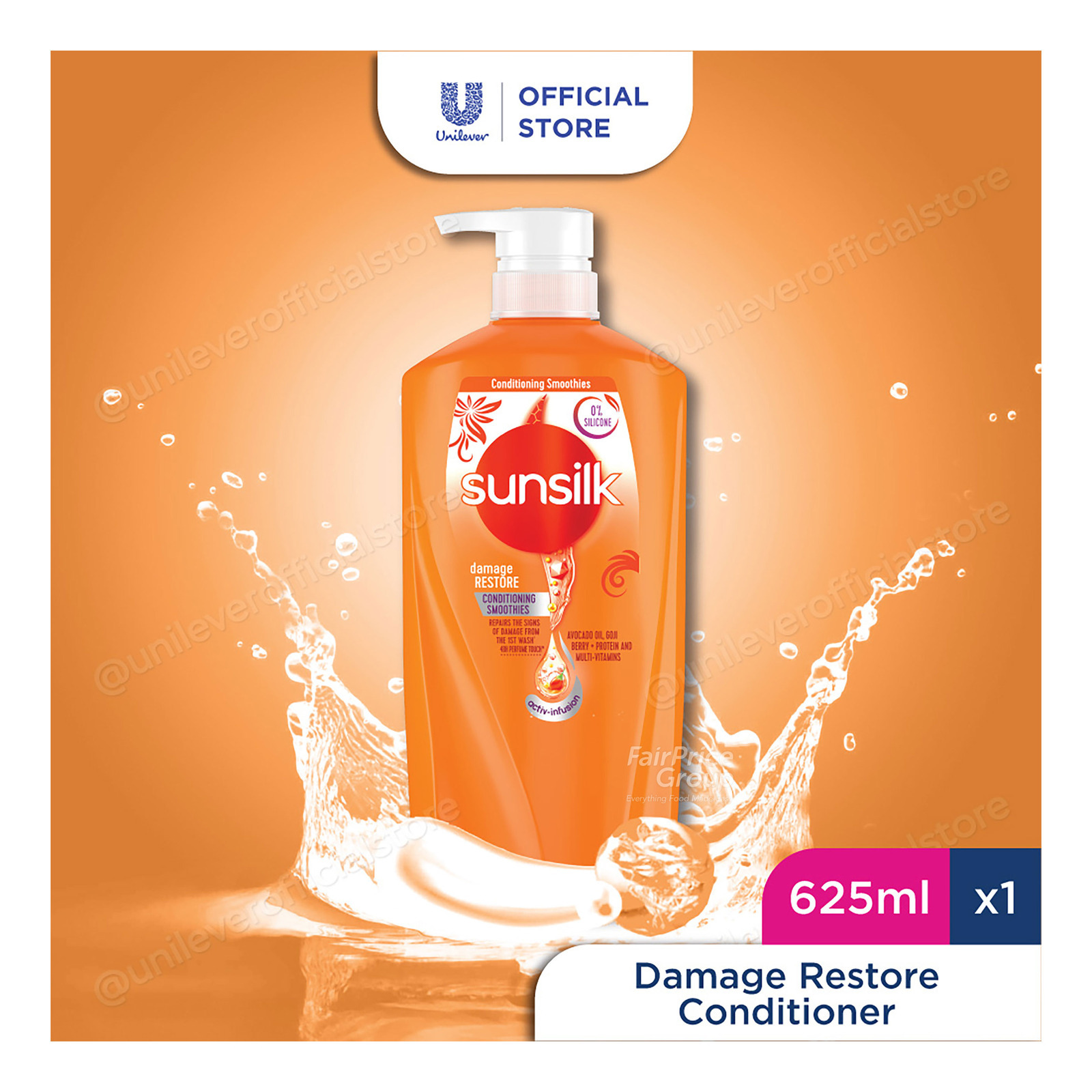 Sunsilk Hair Conditioner - Smooth & Manageable | NTUC FairPrice