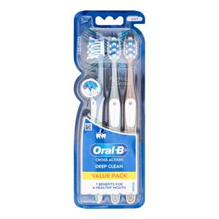 Oral-B Cross Action Toothbrush - 7 Benefits (Soft)
