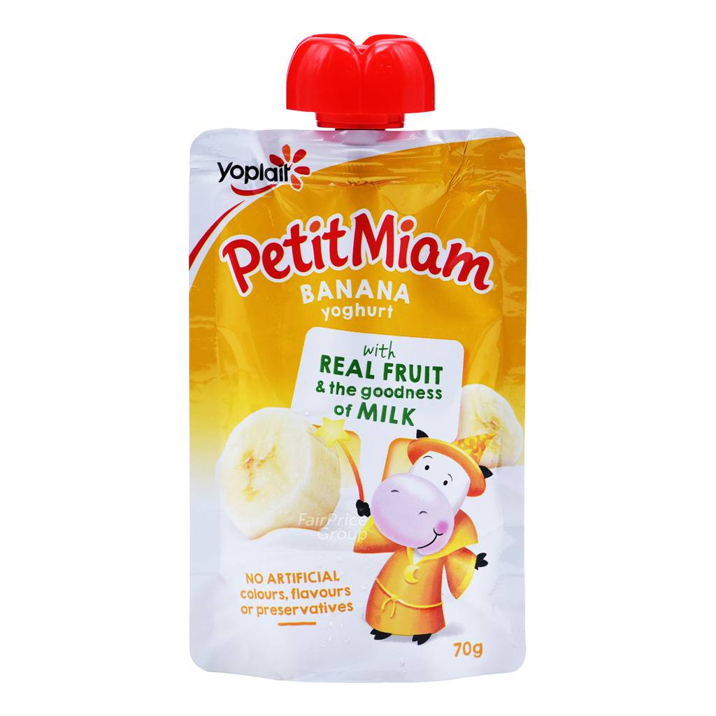 Yoplait Petit Miam Yoghurt Banana NTUC FairPrice