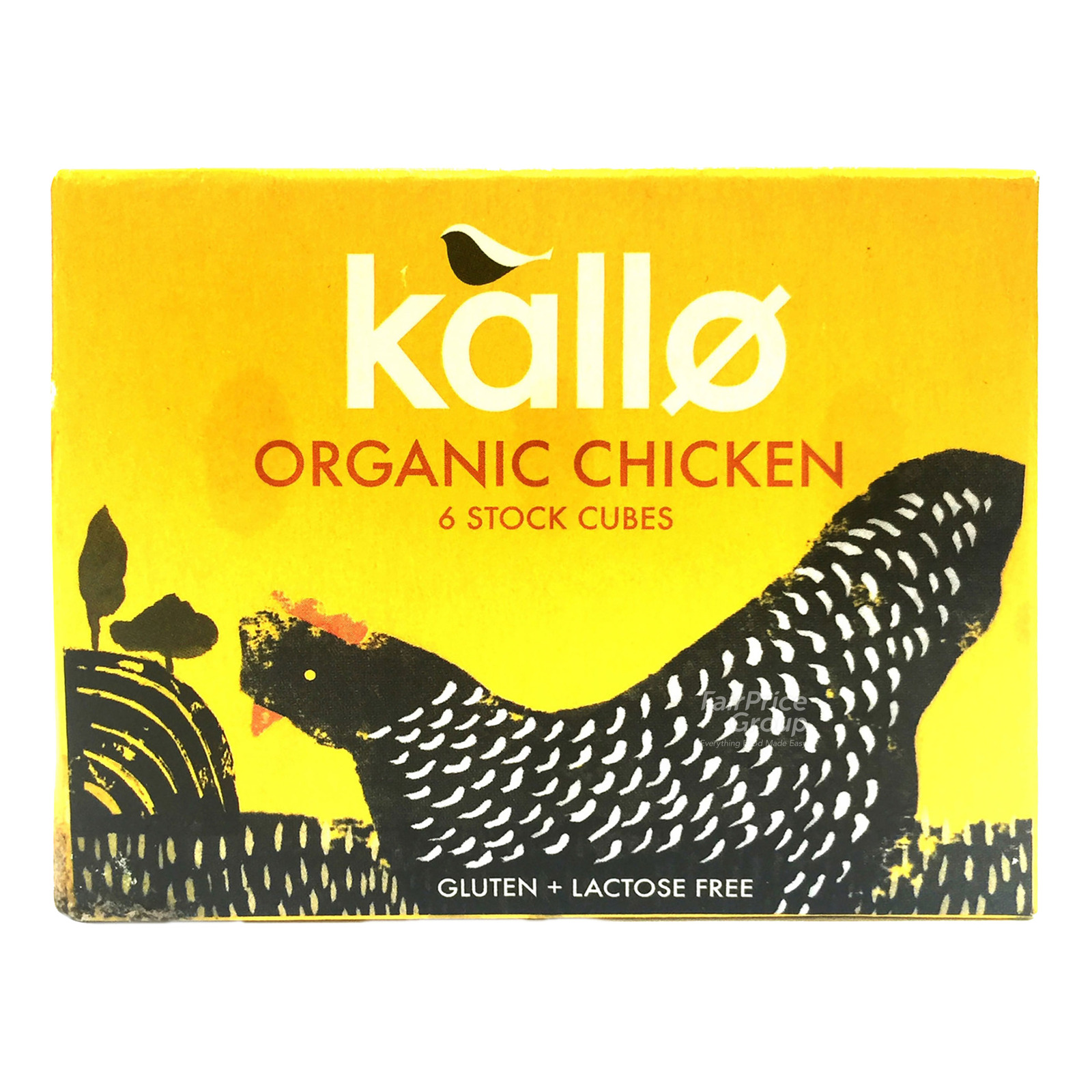 Kallo Organic Stock Cubes Chicken NTUC FairPrice