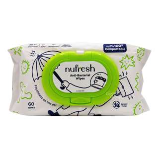 NuFresh Anti-Bacterial Wipes 