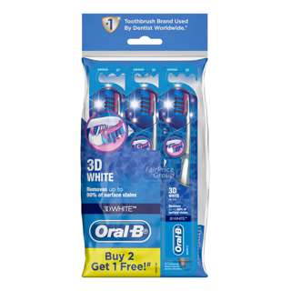 Oral-B Toothbrush - 3D White (Soft)
