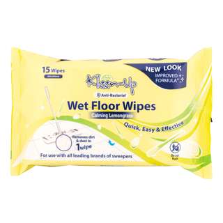 Kleen-Up Wet Floor Wipes - Calming Lemongrass