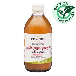 De Nigris Raw Organic Apple Cider Vinegar