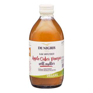 De Nigris Raw Organic Apple Cider Vinegar
