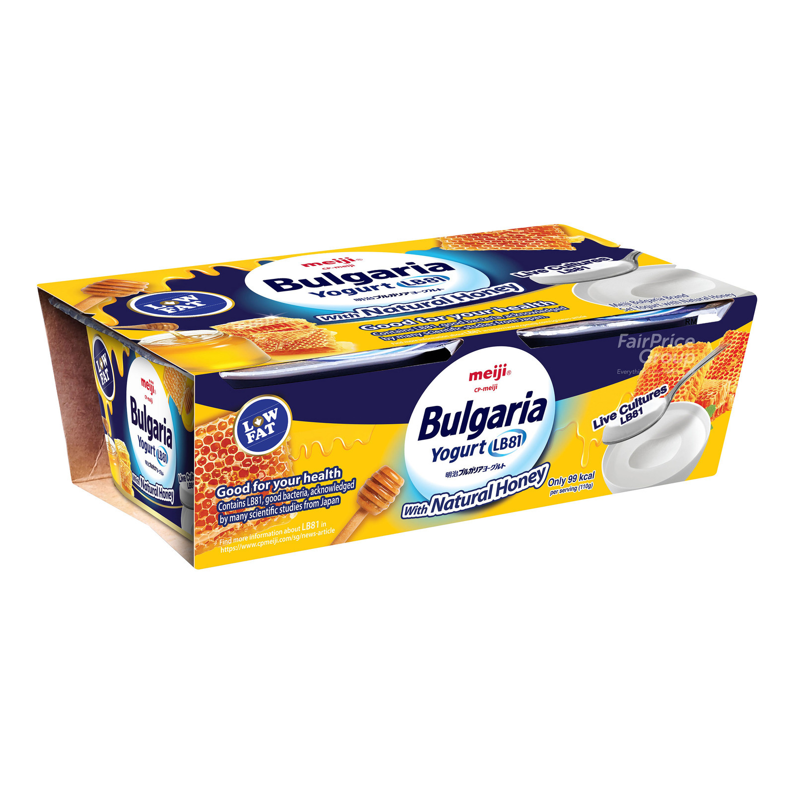 Meiji Bulgaria Yoghurt - Golden Honey