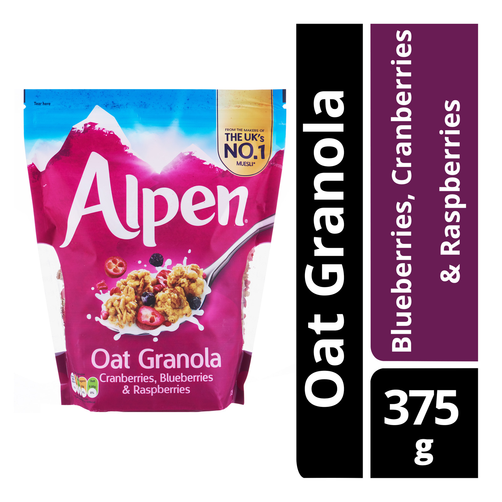Alpen Oat Granola - Blueberries, Cranberries & Raspberries | NTUC FairPrice