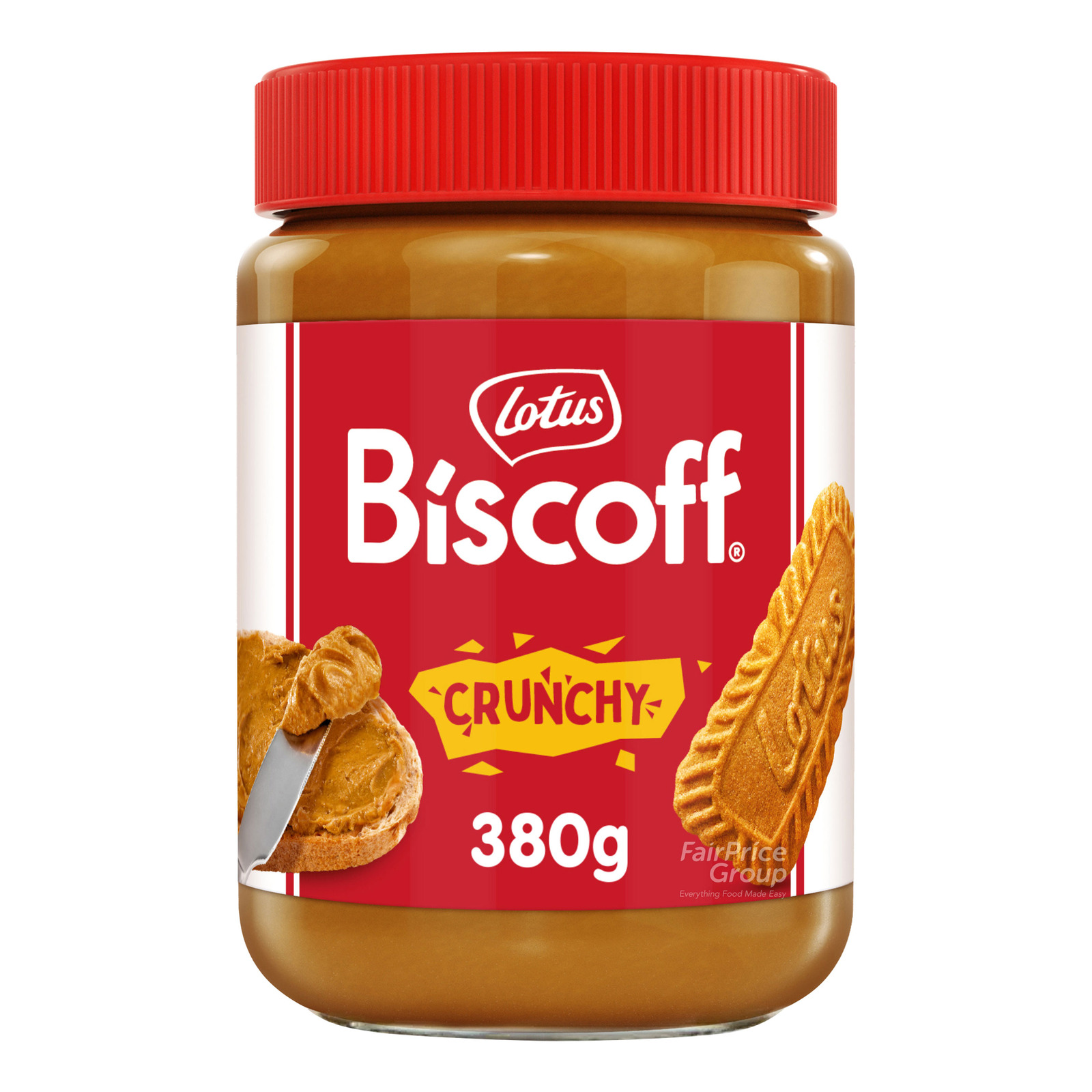 Lotus Biscoff Biscuit Spread Crunchy NTUC FairPrice