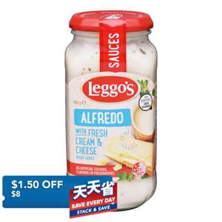 Leggo’s Pasta Sauce - Alfredo (Fresh Cream & Cheese)