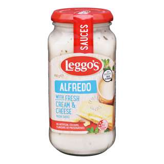 Leggo’s Pasta Sauce - Alfredo (Fresh Cream & Cheese) Leggo’s Pasta Sauce - Alfredo (Fresh Cream & Cheese)