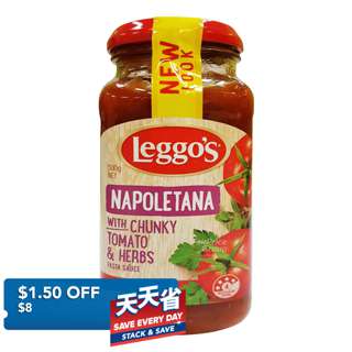 Leggo’s Pasta Sauce - Napoletana (Chunky Tomato & Herbs)