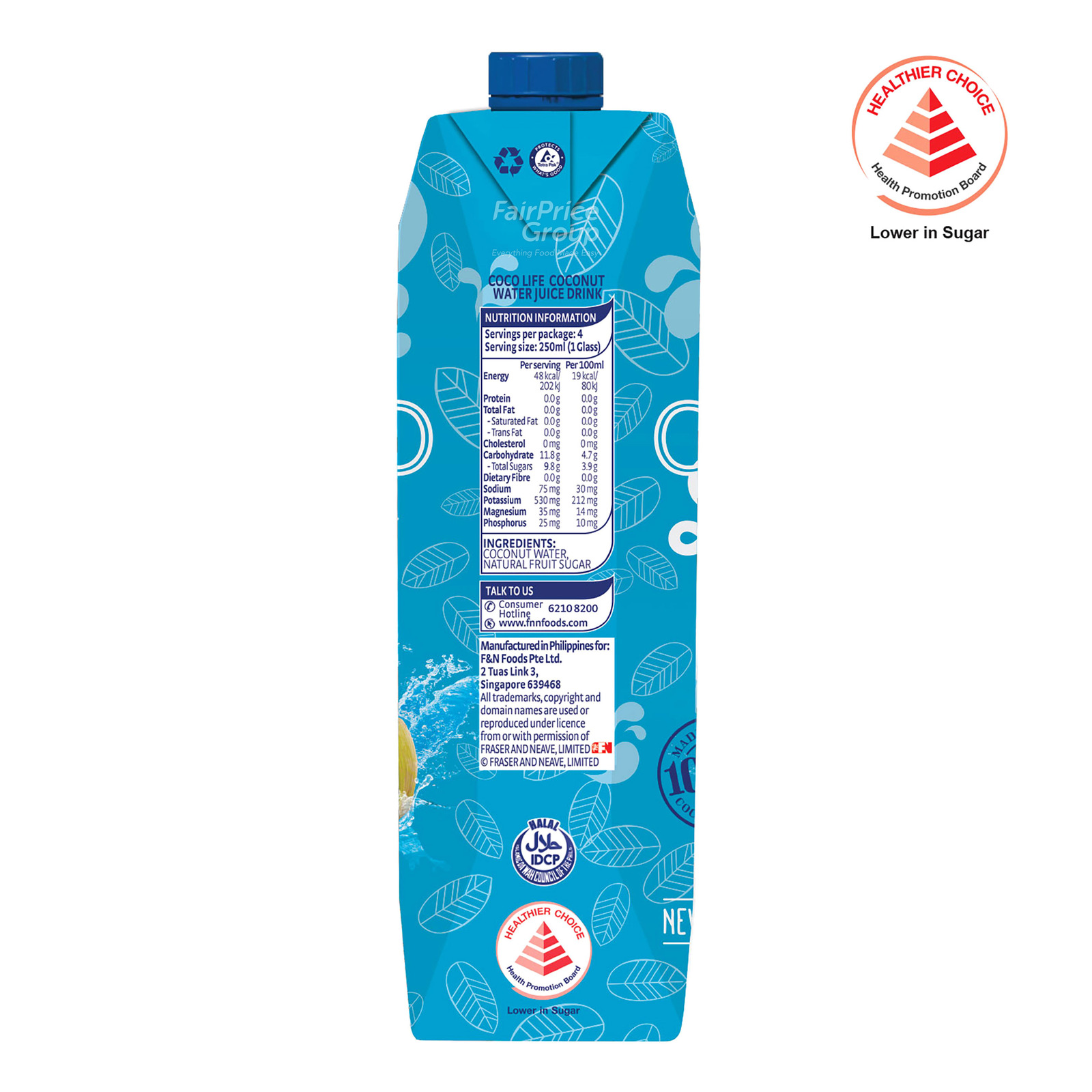 Coco Life Coconut Packet Water | NTUC FairPrice