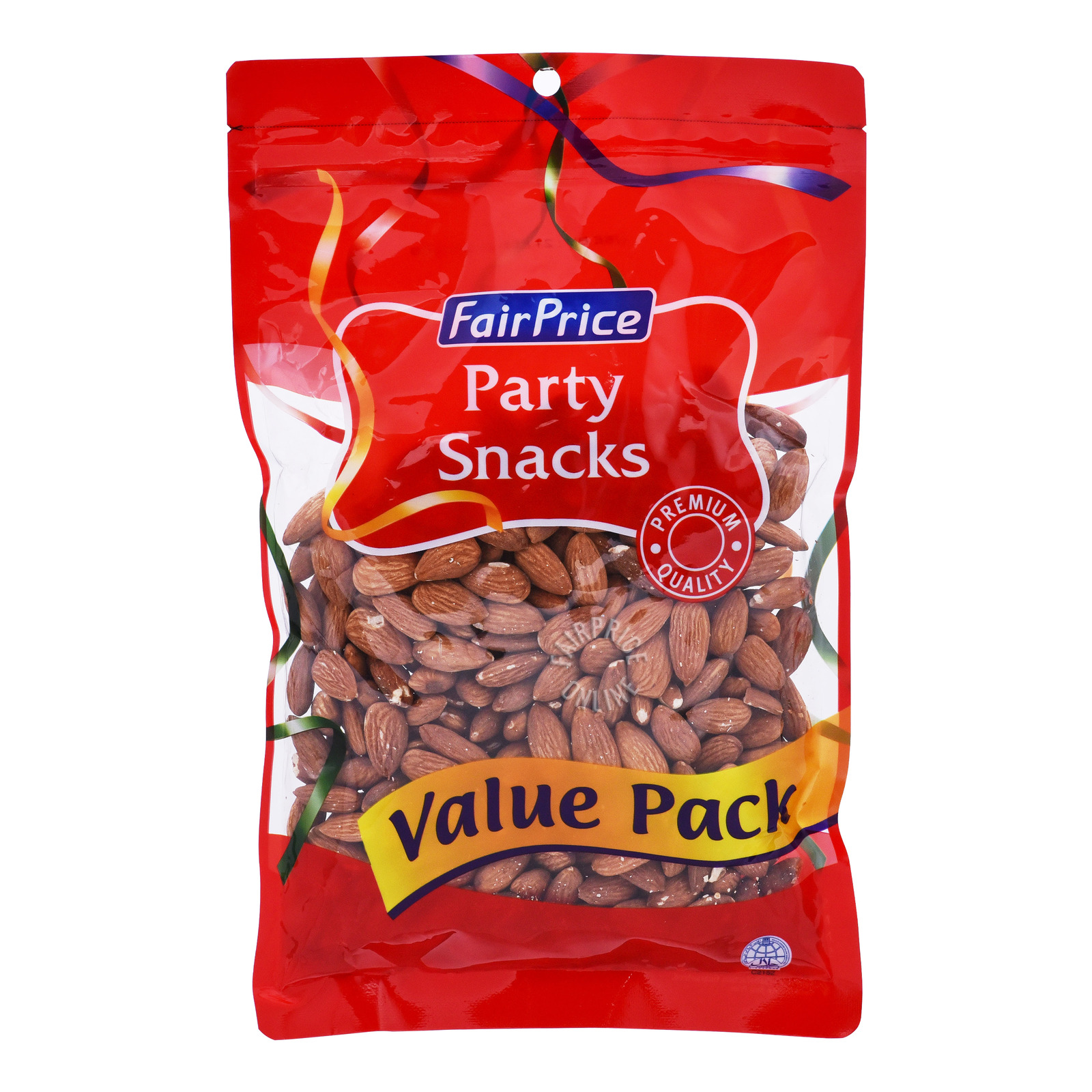 FairPrice Party Snacks - Roasted Almonds (Unsalted)