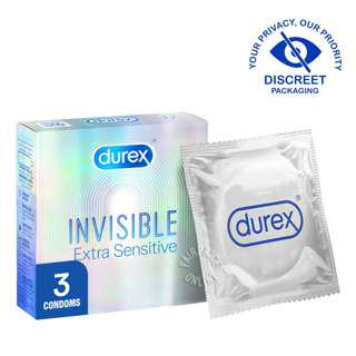 Durex Condom - Invisible Extra Sensitive Durex Condom - Invisible Extra Sensitive