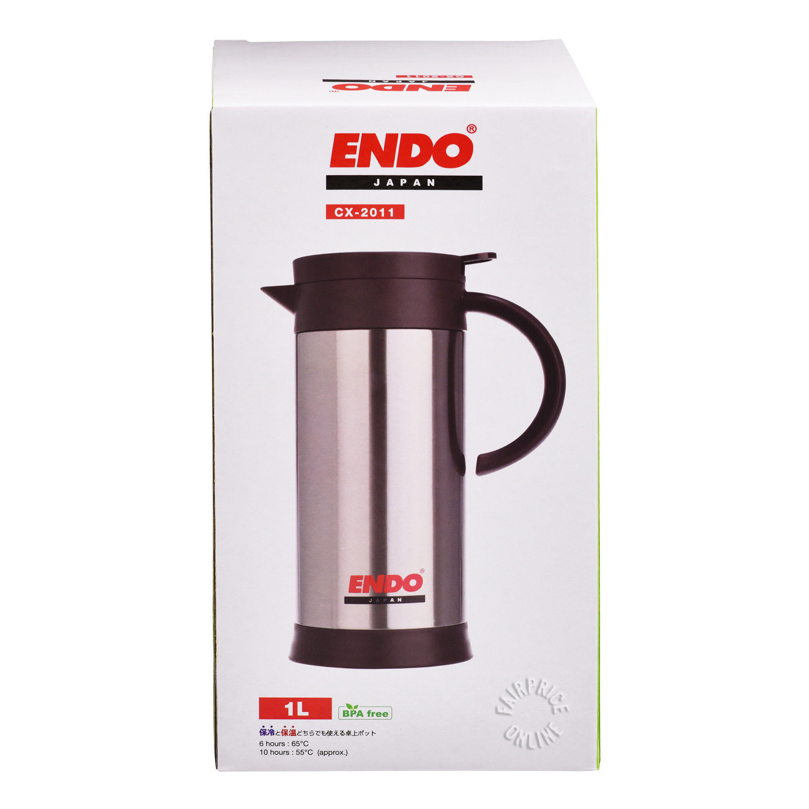 Endo Cx-2011 Double Stainless Steel Handy Jug | NTUC FairPrice