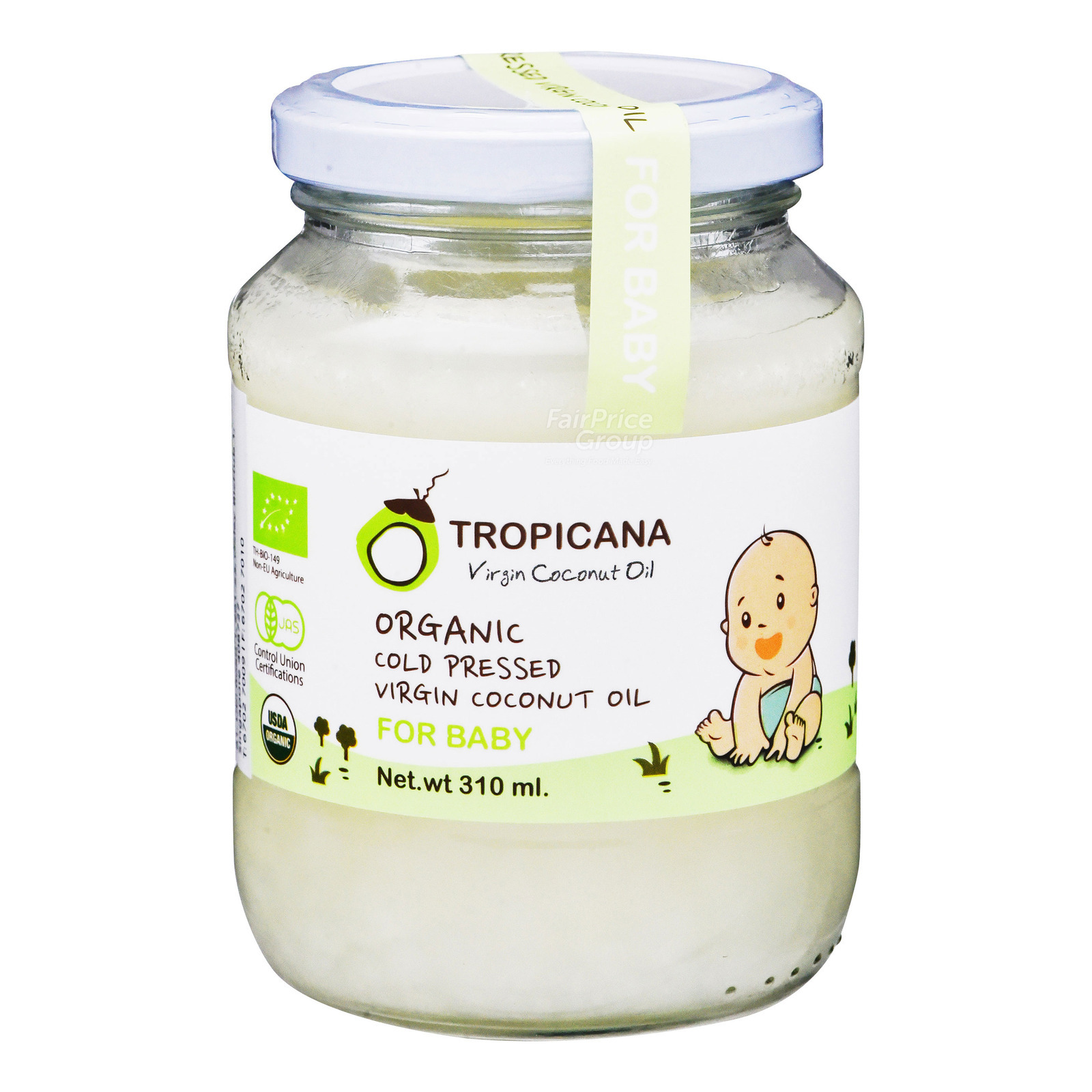 Tropicana Organic Virgin Coconut Oil Baby NTUC FairPrice