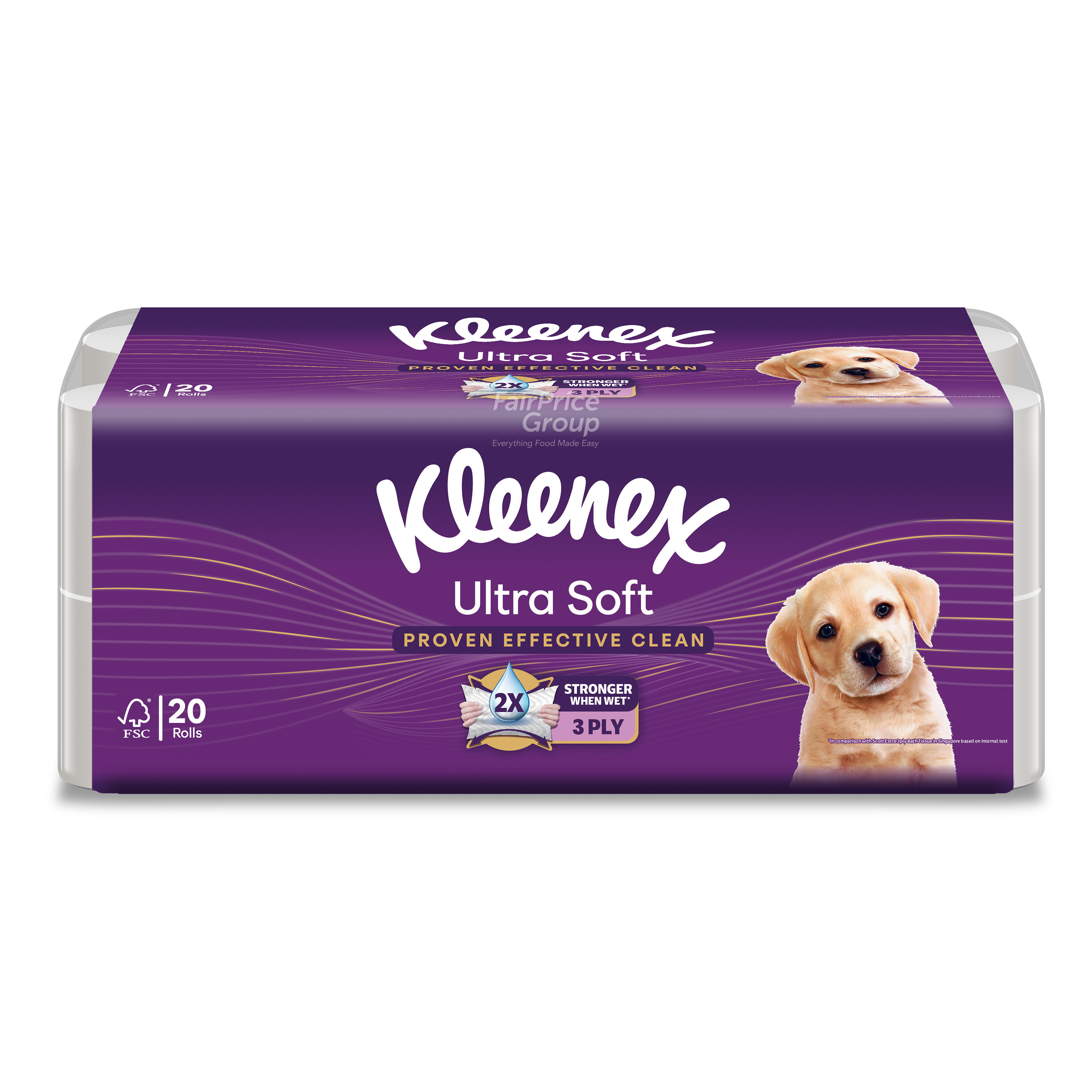 Kleenex Toilet Tissue Rolls - Ultra Soft (3 ply)