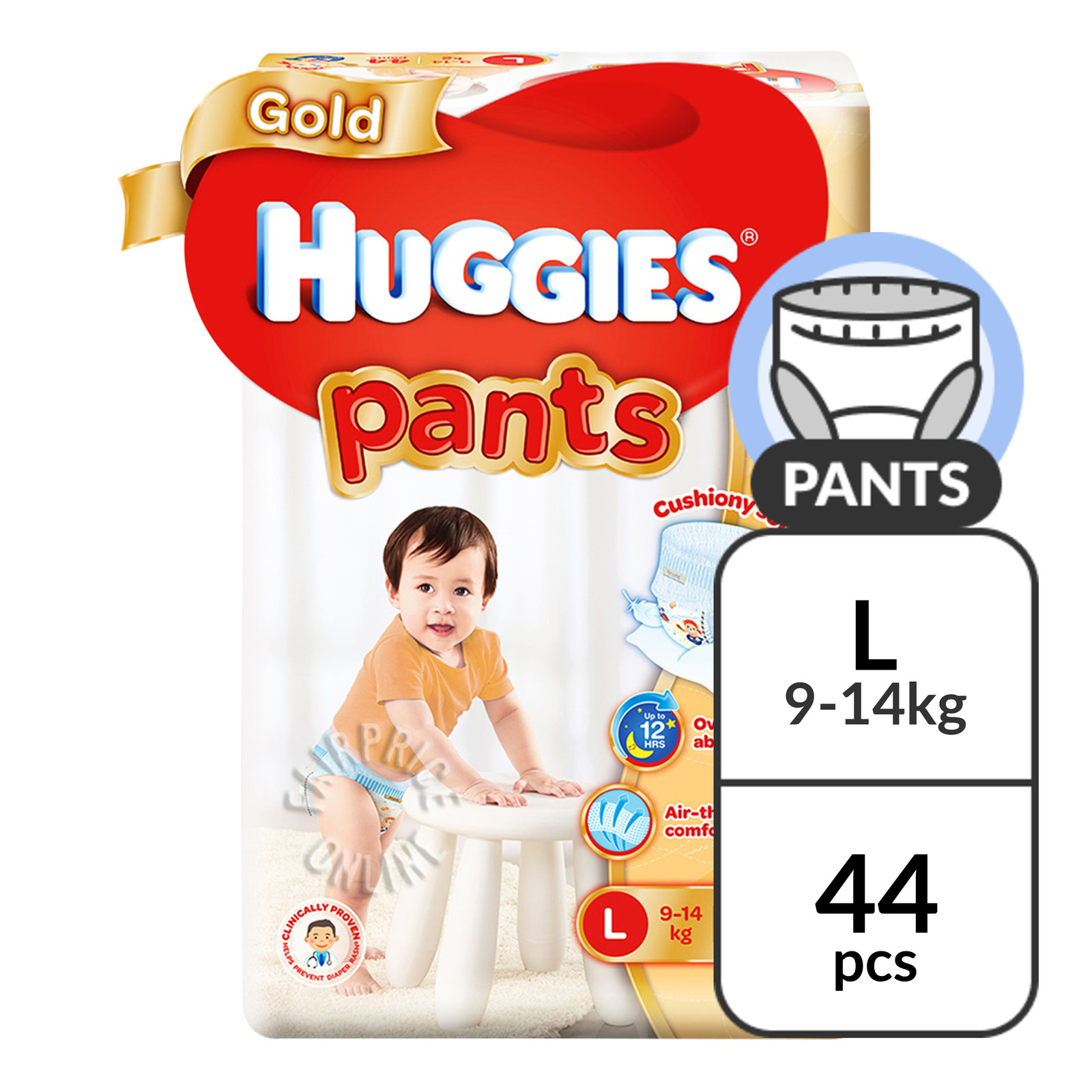 Huggies Gold Pants - L (9 - 14kg)