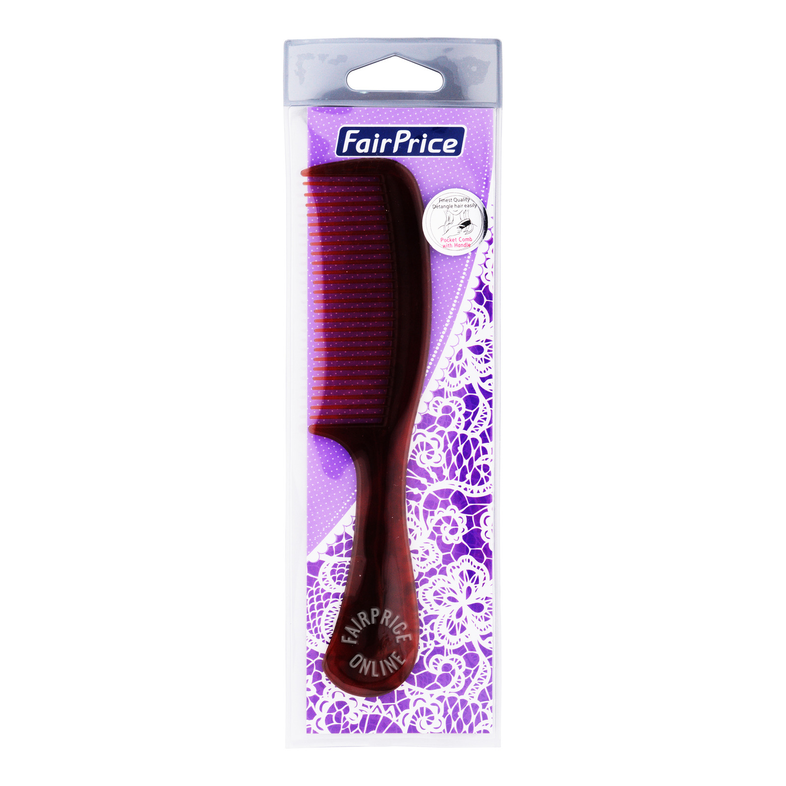FairPrice Pocket Comb with Handle