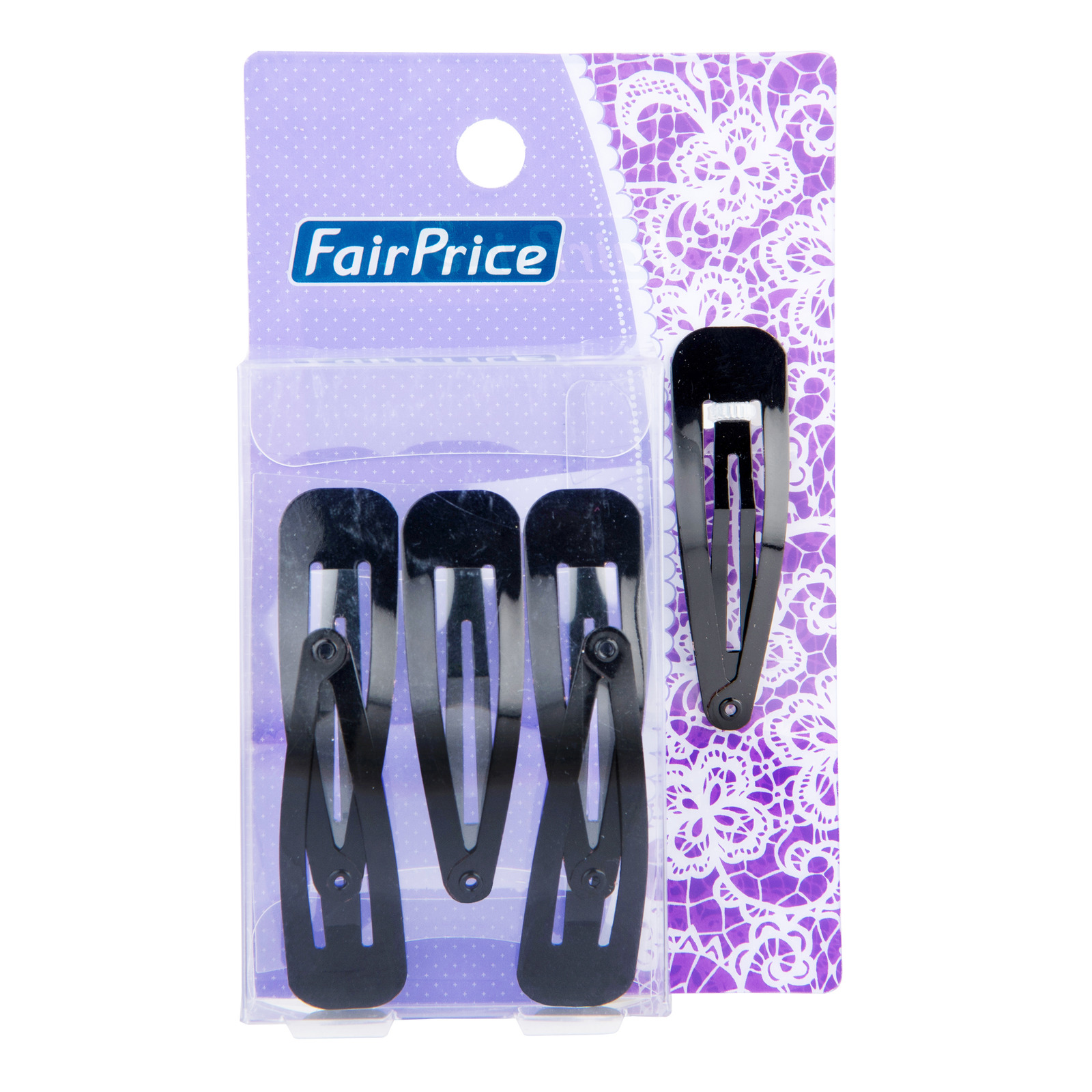 FairPrice One Touch Hair Pin - Black