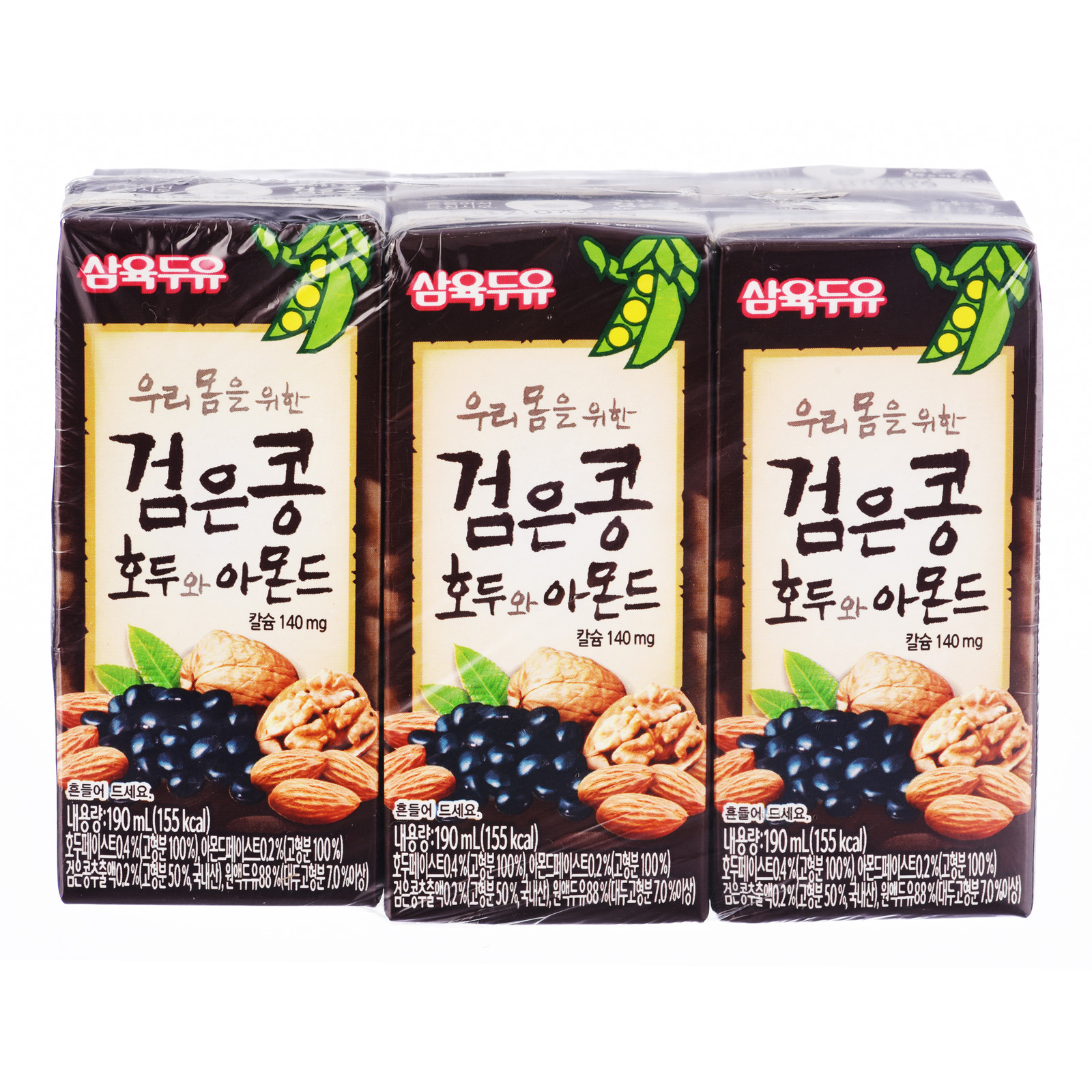 Sahmyook Soy Milk Black Bean Walnut & Almond NTUC FairPrice