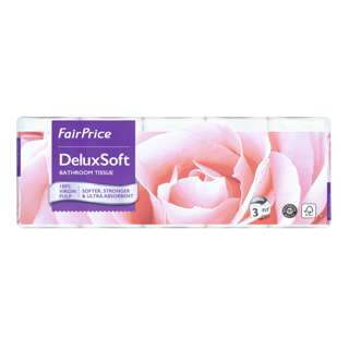 FairPrice DeluxSoft Bathroom Tissue (3ply)