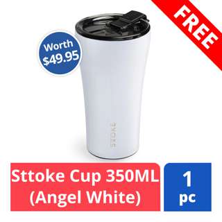 FREE (FNN) Sttoke Cup 350ML Angel White (worth $49.95)