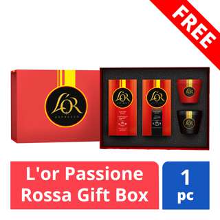 FREE L'or Passione Rossa Gift Box