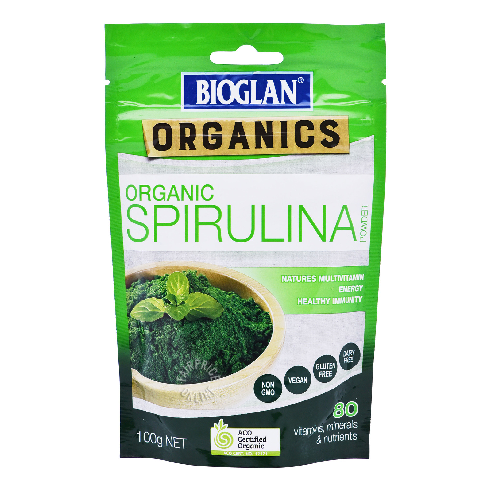 Bioglan Organics Powder Spirulina NTUC FairPrice