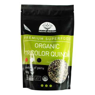 Nature's Nutrition Organic Quinoa - Tricolour